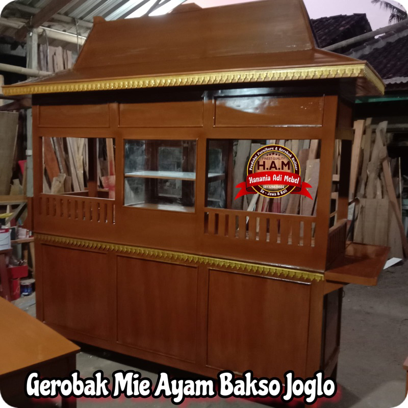 Gerobak Mie ayam dan bakso Joglo