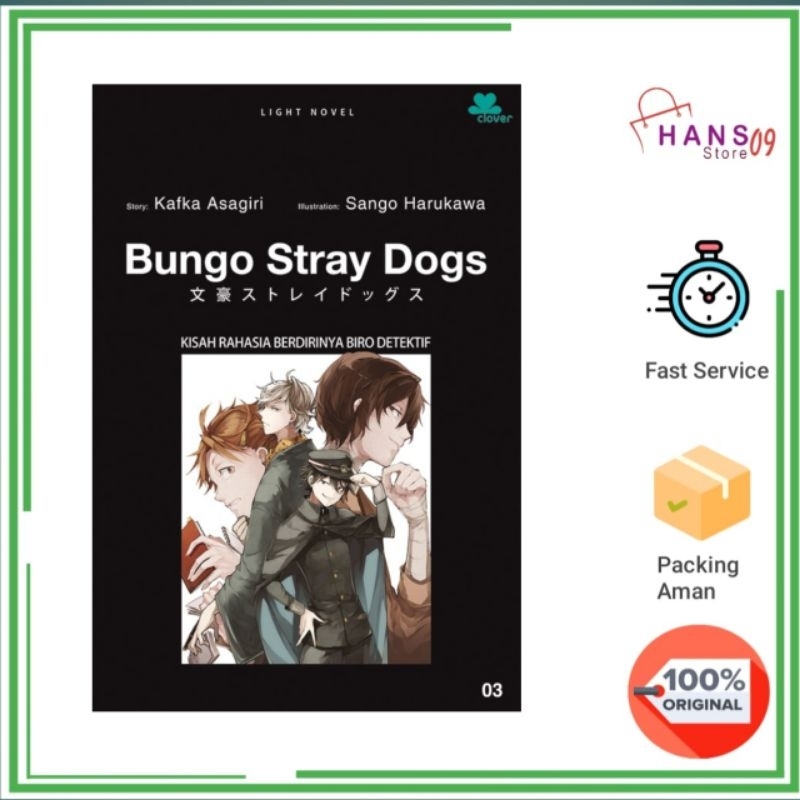 Bungo Stray Dogs 3 - Kisah Rahasia Berdirinya Biro Detektif