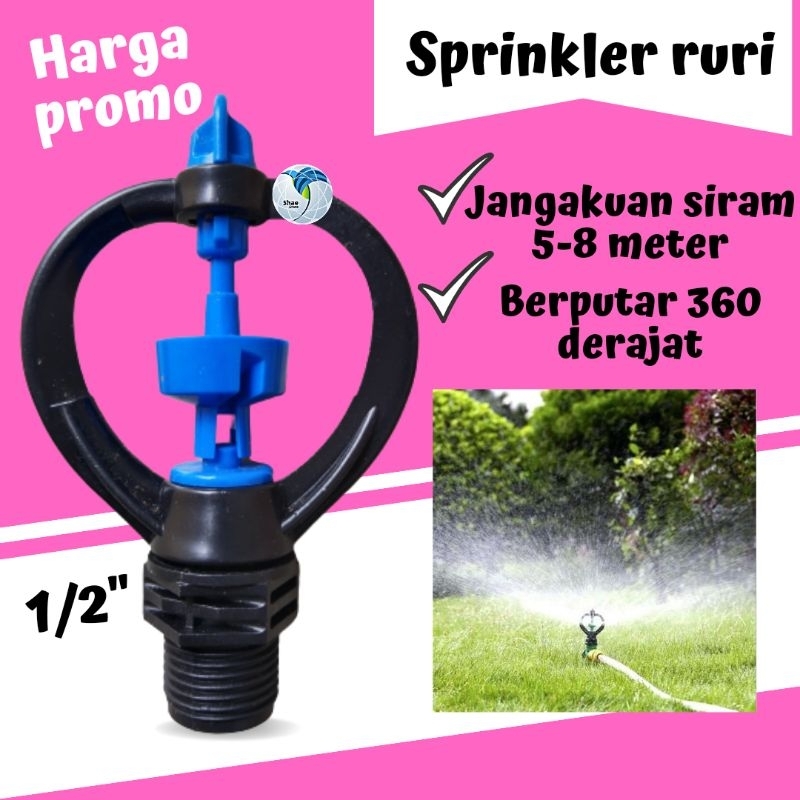 Sprinkler Pertanian Sprinkle taman Kebun Springkler Kupu kupu Sprinkler Butterfly Sistim Irigasi Shaestore15