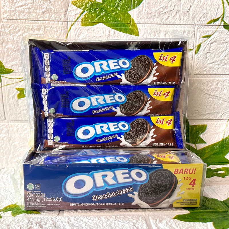 

Oreo Biskuit Chocolate creme (1 pack isi 12 pcs)