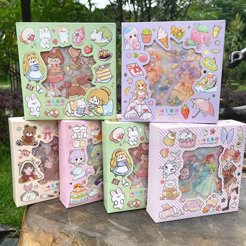 

￼Stiker Motif Kartun Korea Lucu Anti Air Dekorasi Handbook Scrapbook DIY