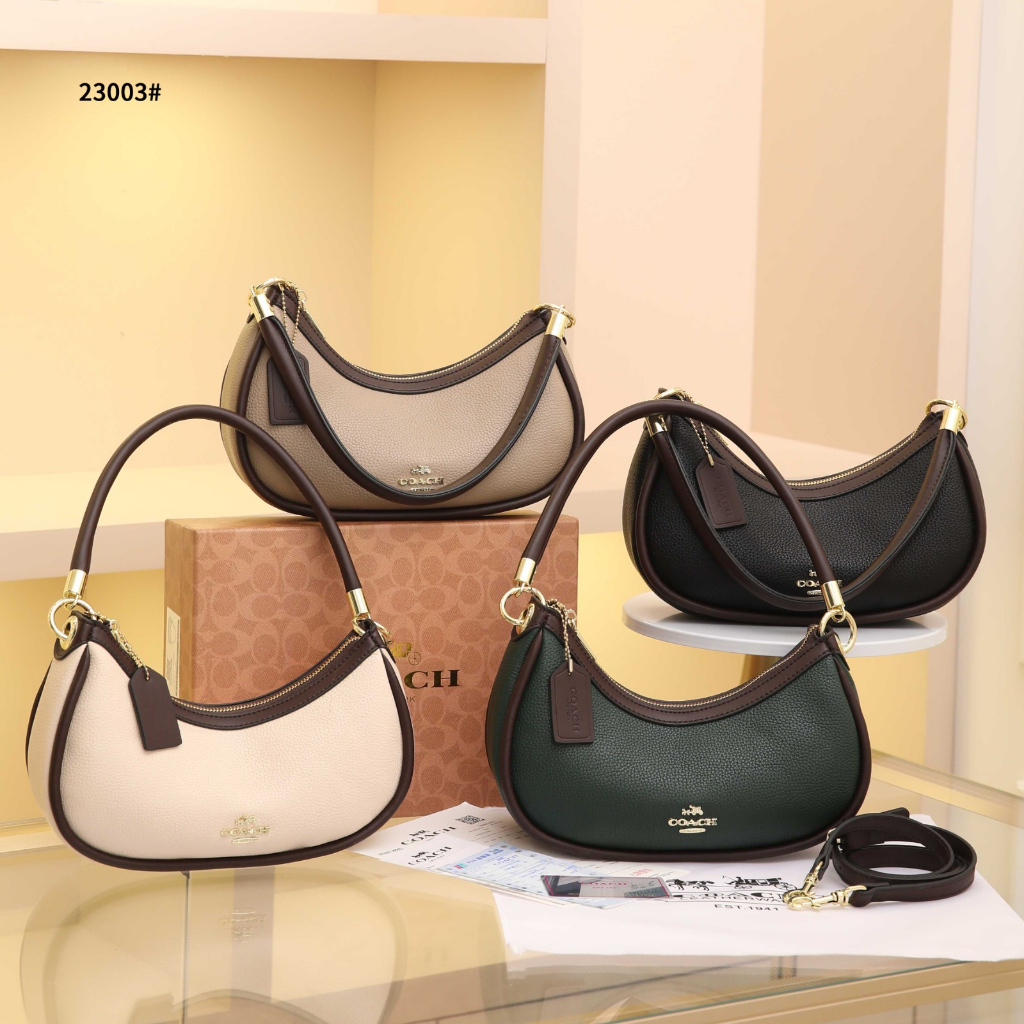 COA 23003 Leather Hobo Shoulder Bag 23003-1