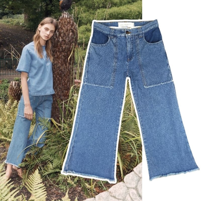 Victoria Beckham Culottes Jeans