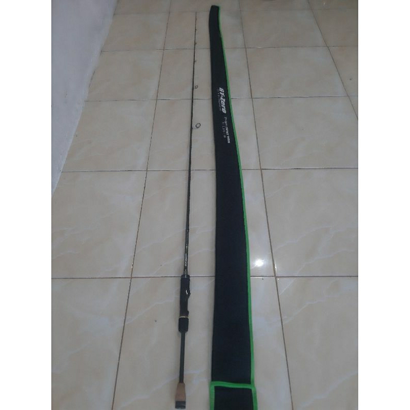 set tackle rod zen zagan & reel bullzen mini sw 800