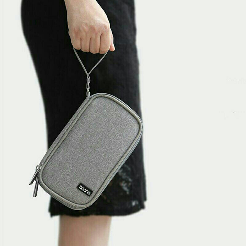 SLING POUCH BAONA Two Storage Digital Pouch / Tas digital 2 kantong / Tas Gadget Travel