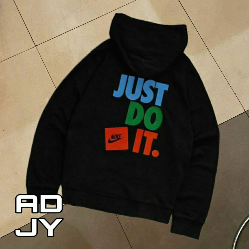 HOODIE NIKE JUST DO IT BACK BIG LOGO PREMIUM TERBARU KEKINIAN BRANDED PRIA WANITA MURAH