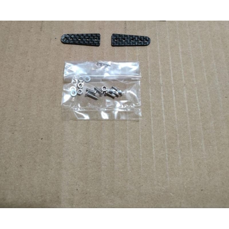 Rep Tamiya 15431 Frp HG Carbon Reinforcing Plate Set / Stik Short ( 1,5mm )