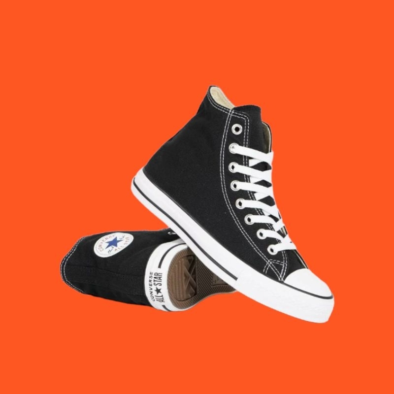 [BISA COD] SEPATU CONVERSE ALLSTAR HIGH  CLASSIC BLACKWHITE