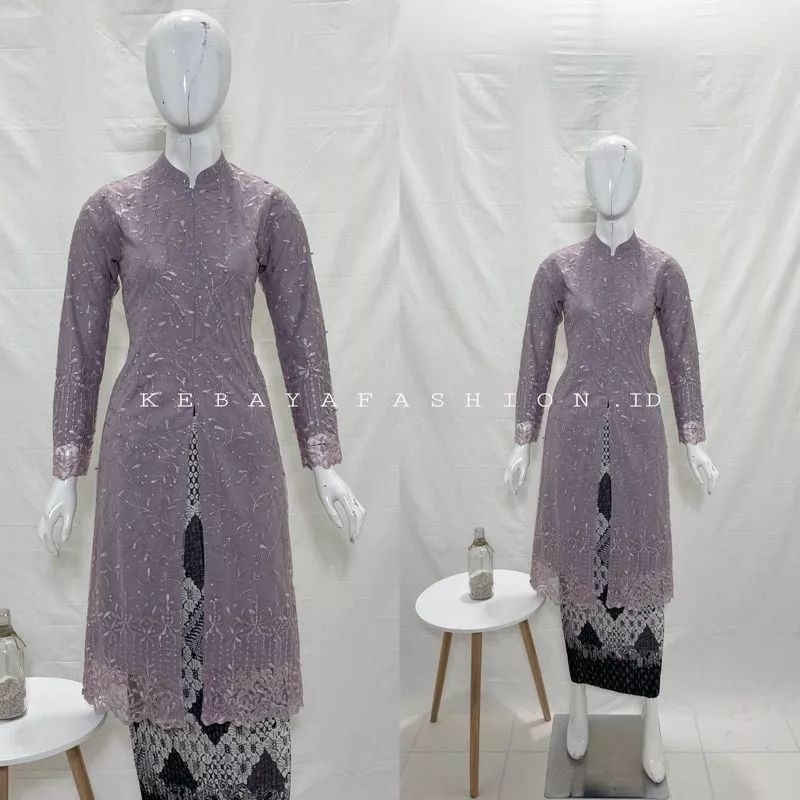 Kebaya Tunik / Set Kebaya Busui / Tunik Brokat /Kebaya Modren /Kebaya Tile /Kebaya Favorite / Batik / Kebaya Wisuda / Kebaya Wanita