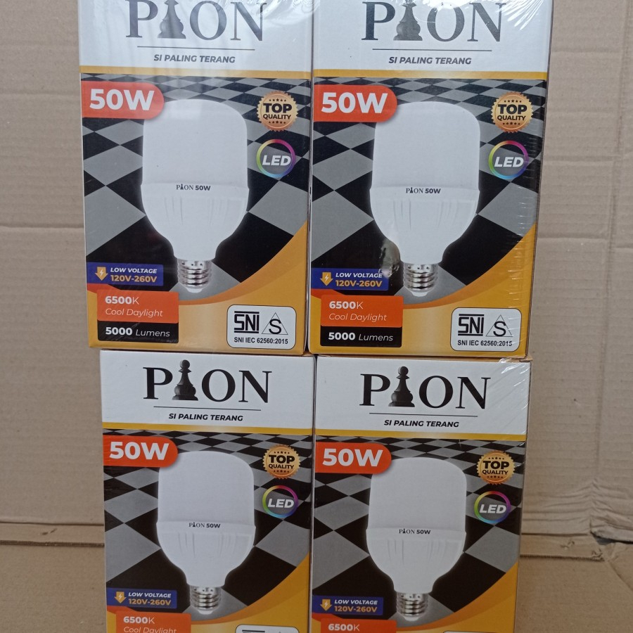 Lampu LED Bohlam LED Cahaya Putih PION Low Voltase 50WATT 40WATT