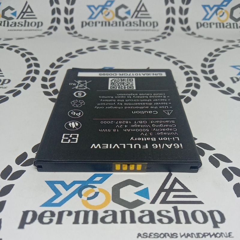 BATRE BATREI BATERAI BATTERY ADVAN I6A I6 A I 6A I 6 A I6 FULL VIEW (5000 mAh) ORIGINAL BATREI HANDP