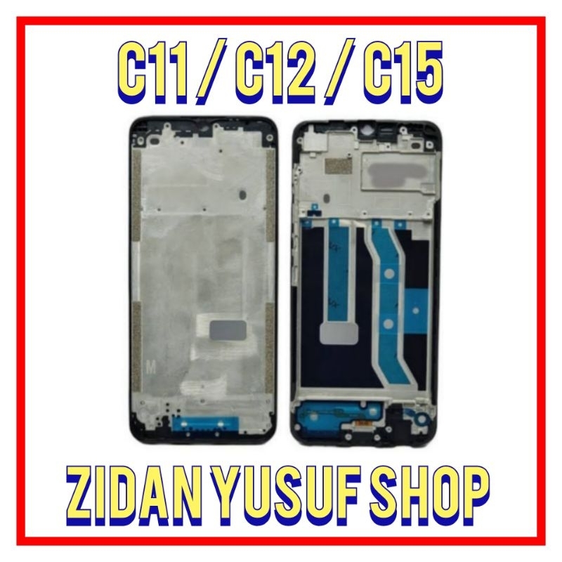 FRAME TULANG LCD REALME C11 / C12 / C15 TATAKAN DUDUKAN LCD ORIGINAL