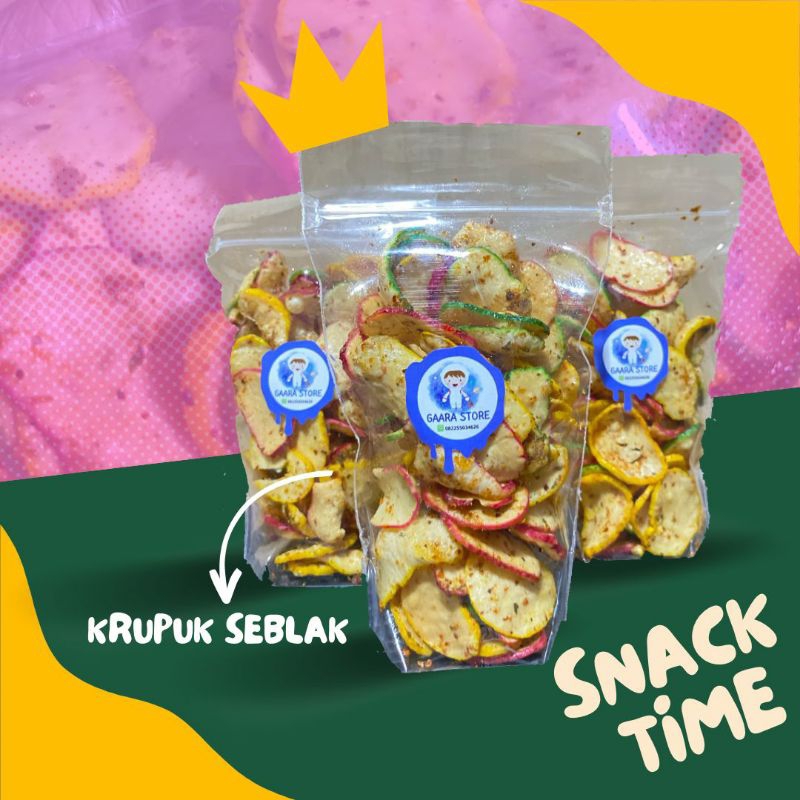 

kerupuk seblak kencur