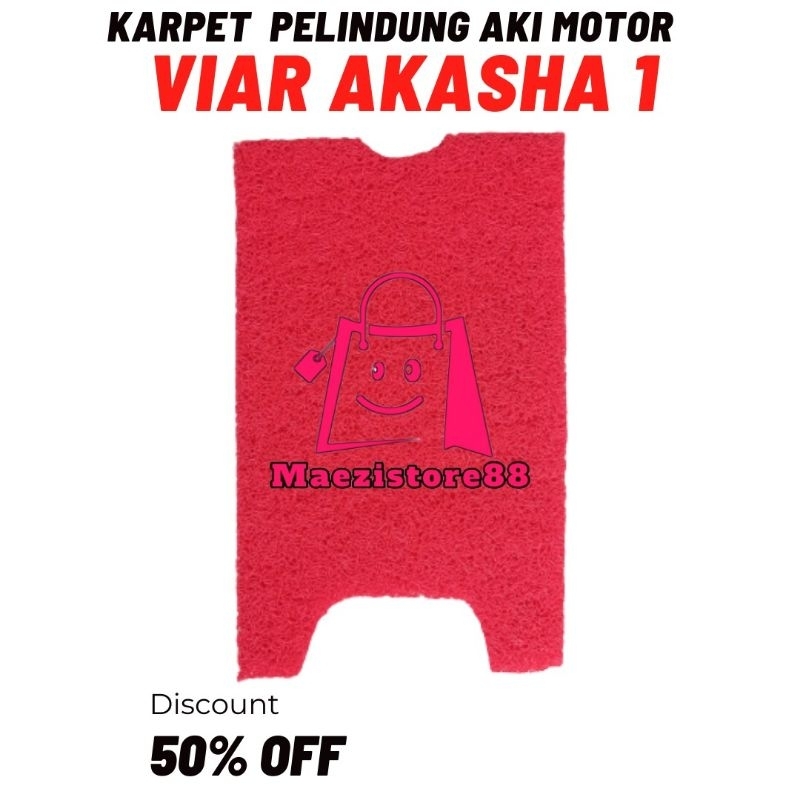 Alas kaki Karpet sepeda motor listrik Viar Akasha Akasha 1