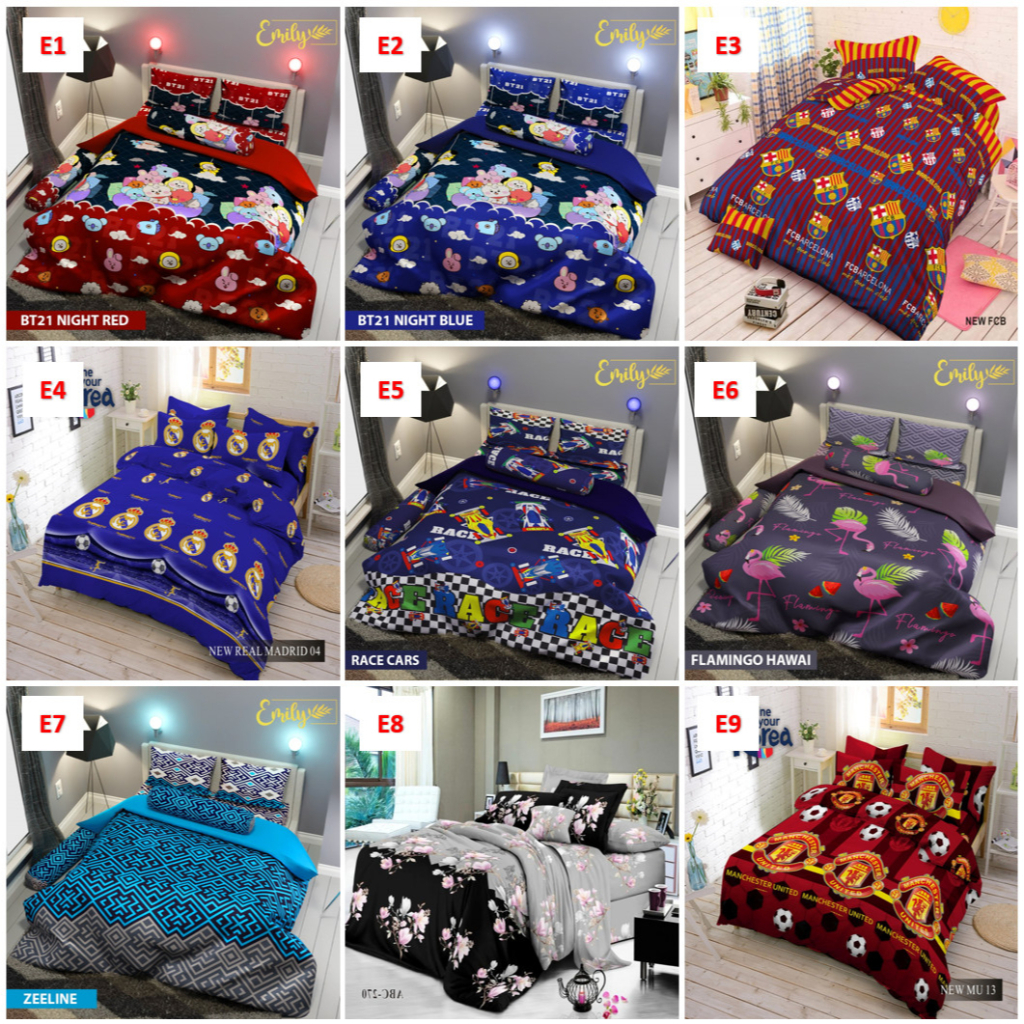 SPREI KATUN MICRO DISPERSE Kualitas No 1 Shopee Free Anti Geser ukuran 200x200 180x200 160x200 120x200 90x200