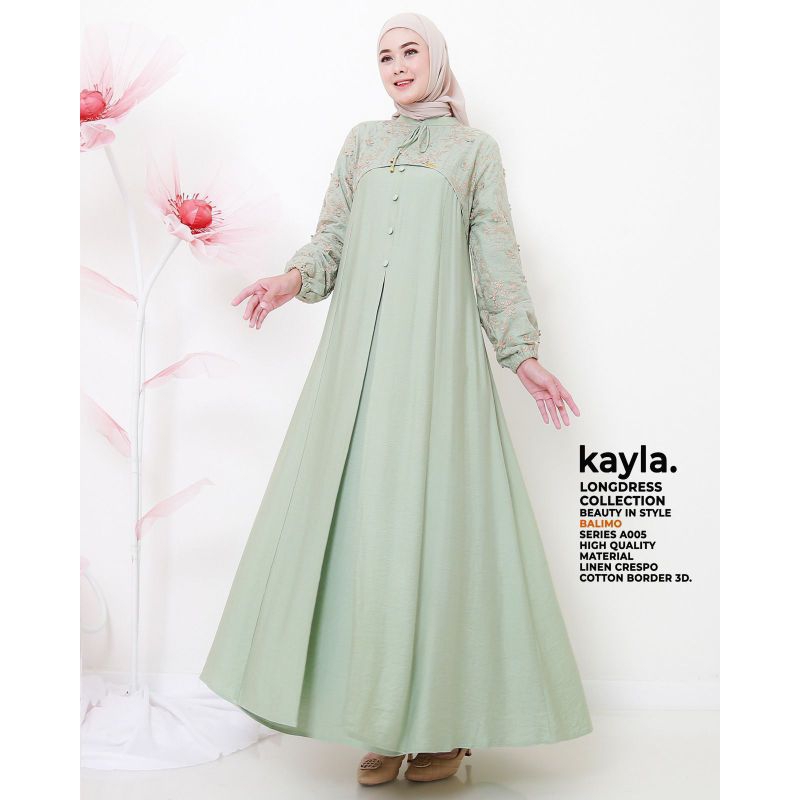 Gamis Dress  Wanita Kayla Dress by Balimo