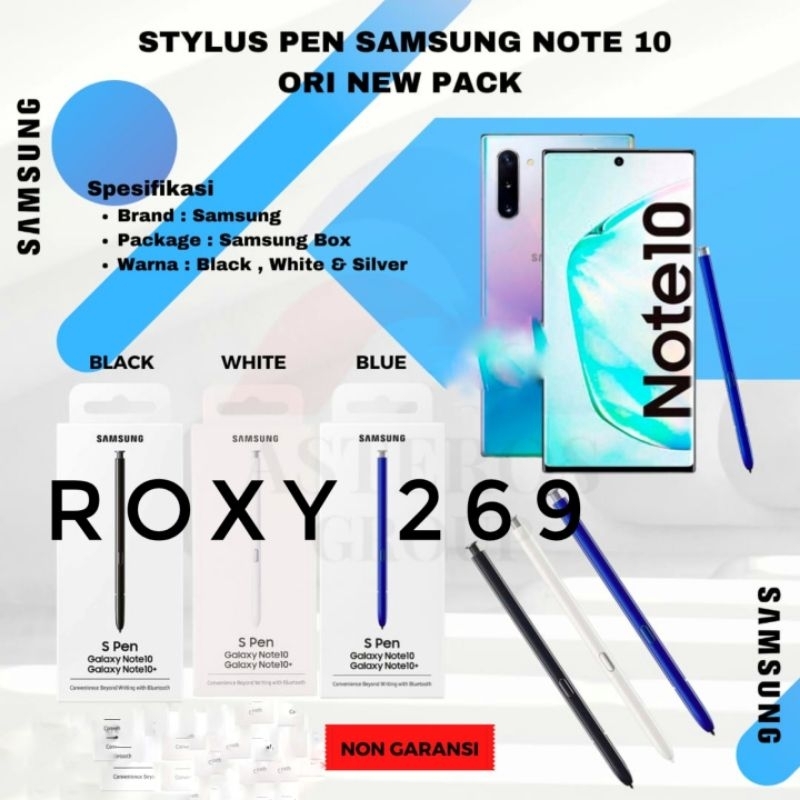 S Pen Stylus Samsung Note 10 Note 10+ Note 10 Lite Original Ori S Pena Pencil Pensil Stilus Stailus 