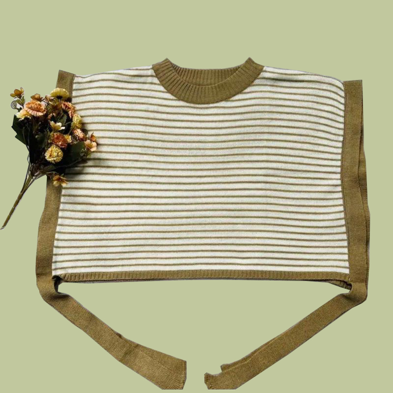 SweaterRajutCropWanita Strip#cropWanita#SweaterCropHitam,Hijau,Nila,Cream#AtasanWanitaPremium#