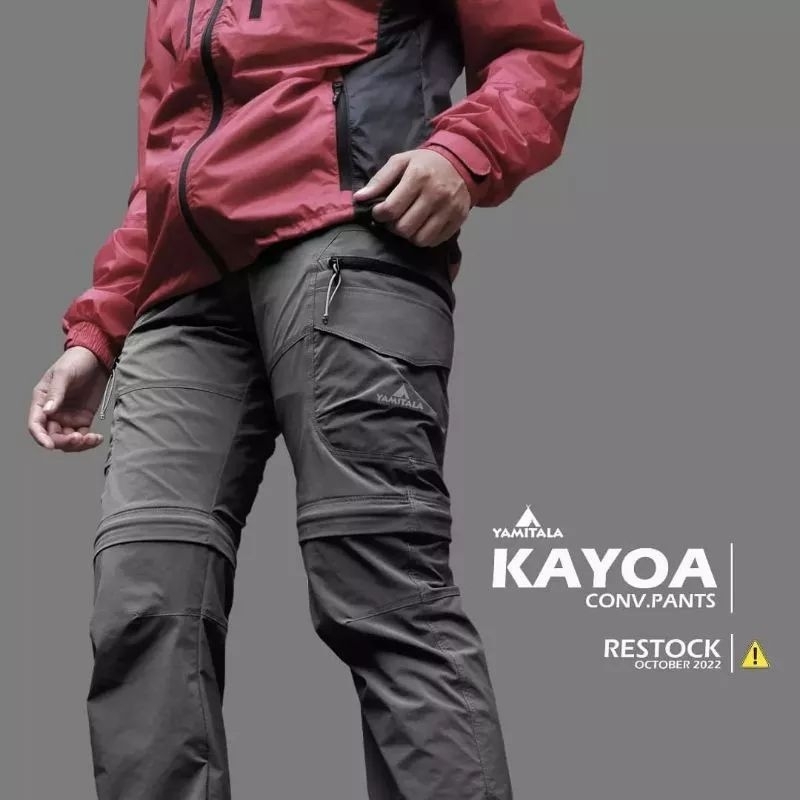 Celana Sambung Yamitala Kayoa Convertible Pants