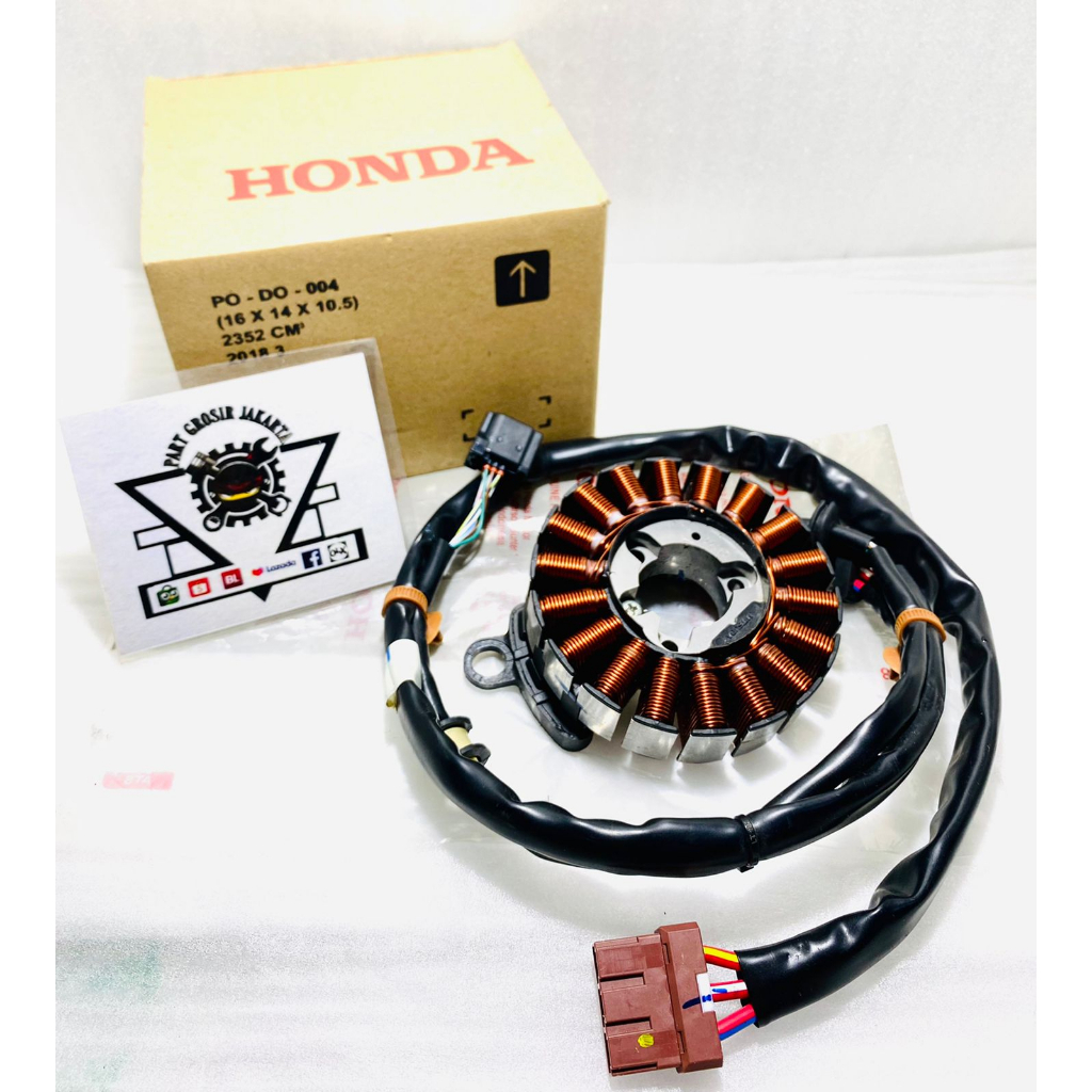 SPULL SPOOL MAGNET STATER  COMP ASSY HONDA VARIO 125 LED ESP TAHUN 2015 2016 2017 VARIO 150 LED ESP 