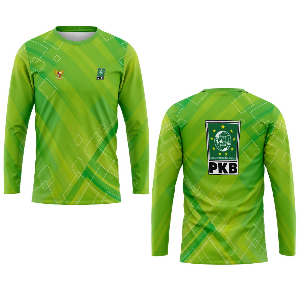 bajau kaos pkb baju hijau partai pkb mendunia