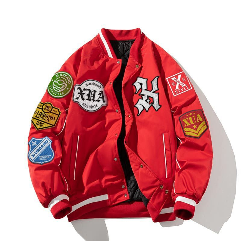 Dhozen Jaket Varsity Xua Baseball A423