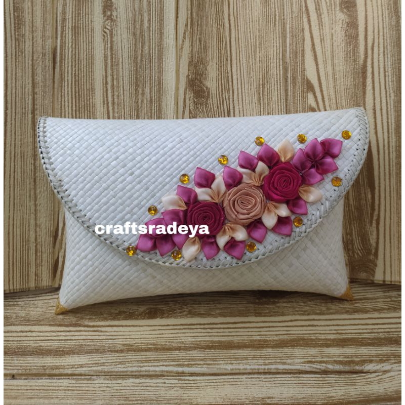 Tas kondangan Anyaman / Tas Hias aesthetic pesta