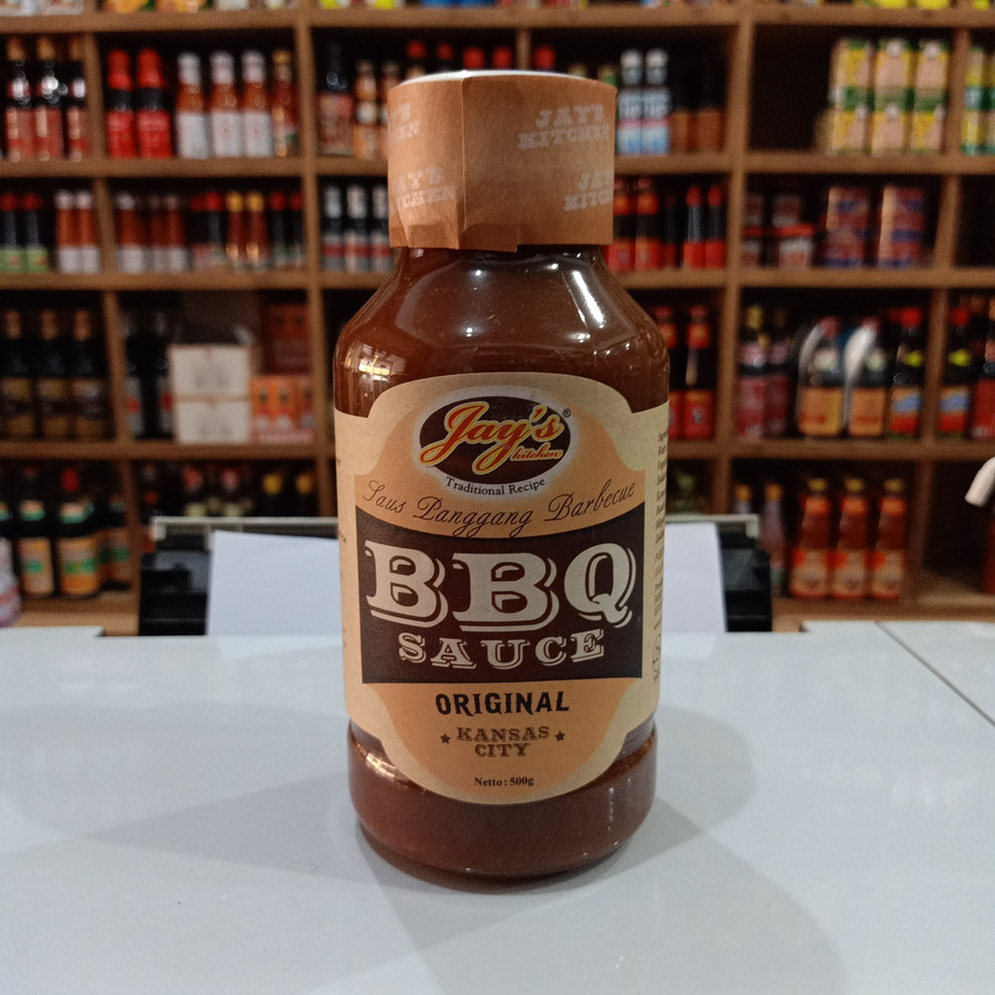 

[oddsolshop] pekanbaru/Jay's Kitchen BBQ Sauce Original Kansas City 500GR Barbeque Saus Barbekue