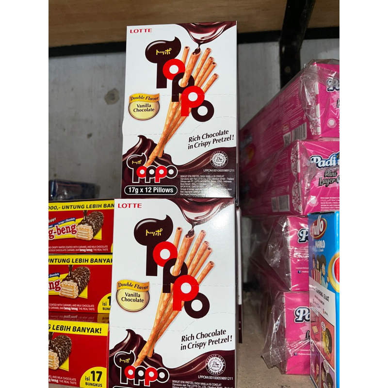 

Lotte Toppo 1 pack isi 12