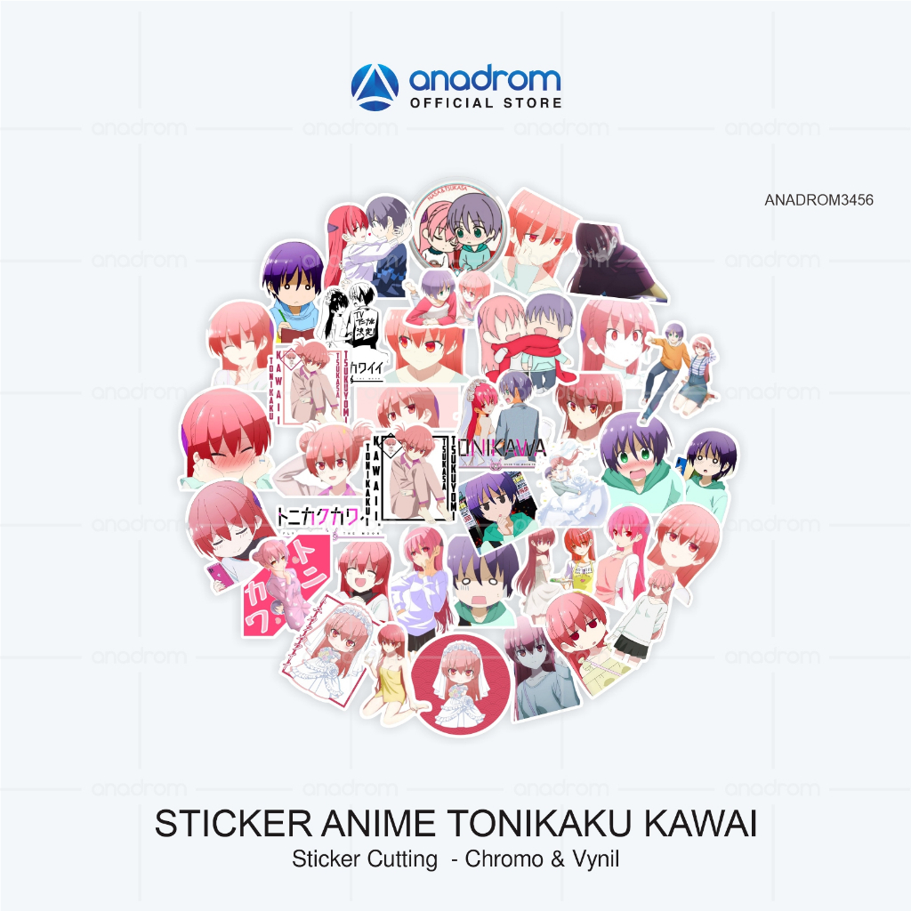

Sticker Anime Tonikaku Kawai | Sticker Anime & Aesthetic | Anadrom 3456
