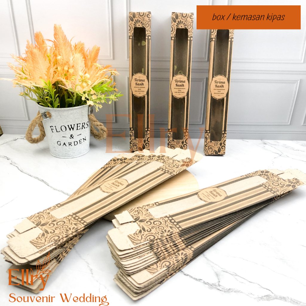 Souvenir Kemasan Box Untuk Kipas