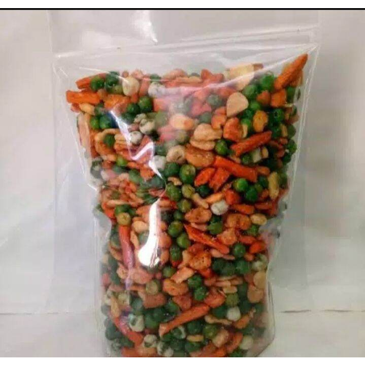 

200gr Kacang Mix- kacang kangoro jaipong 5 (lima) macam rasa