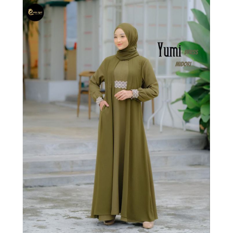 [READY STOCK] YUMI DRESS BY EMKA