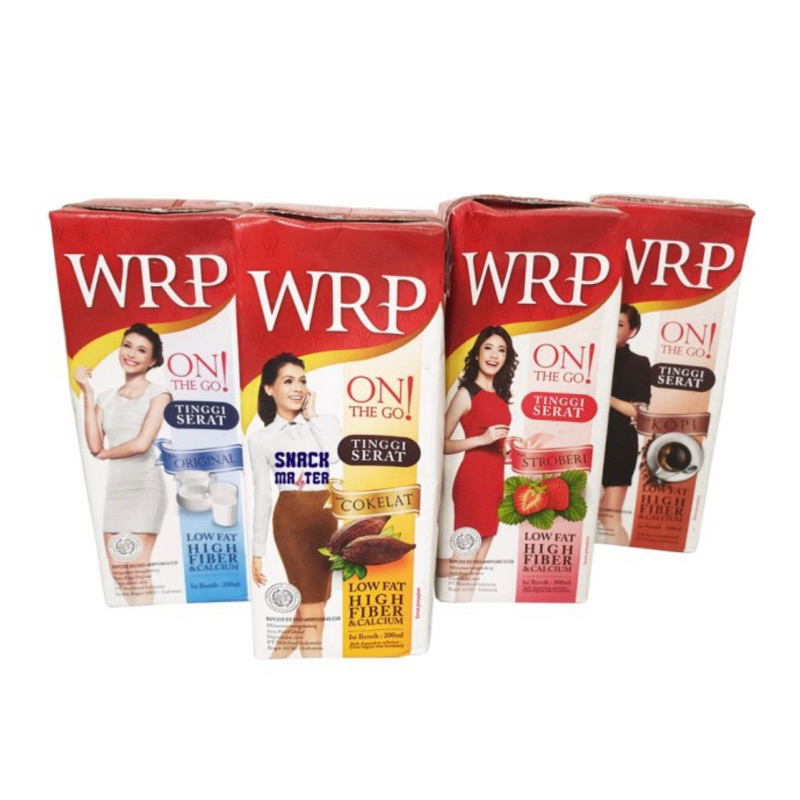

WRP Low Fat High Fiber & Calcium (200ml) (3 Varian Rasa)