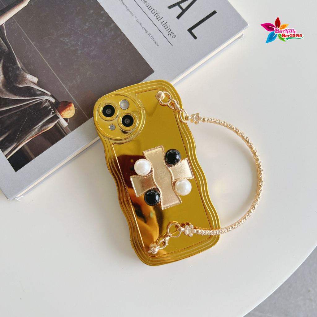 CASE WAVE MODEL TAS JINJING POPSOCKET 3D STAND GOLD FOR IPHONE X XS XR 7 8 SE 2020 7+ 8+ 11 12 PRO MAX BB8498