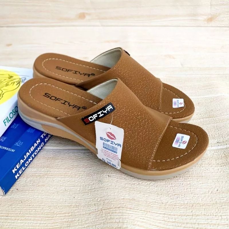 Sandal Wanita Wedges Sofiya Hak 3cm