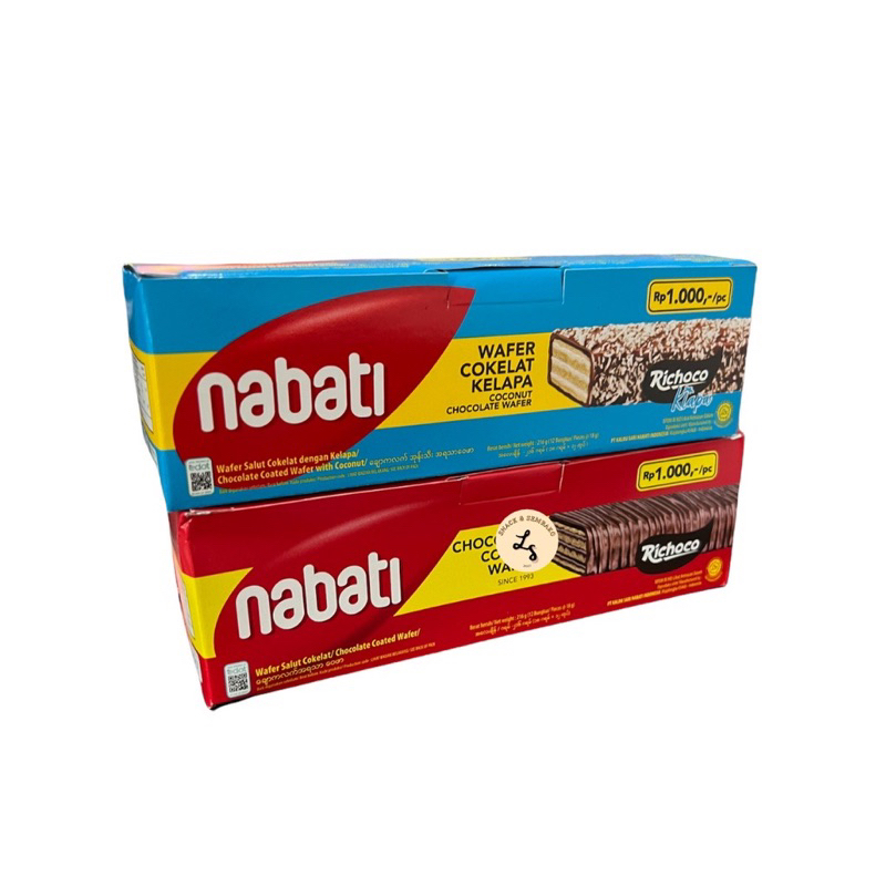 

Nabati coated wafer 12x14g (box)