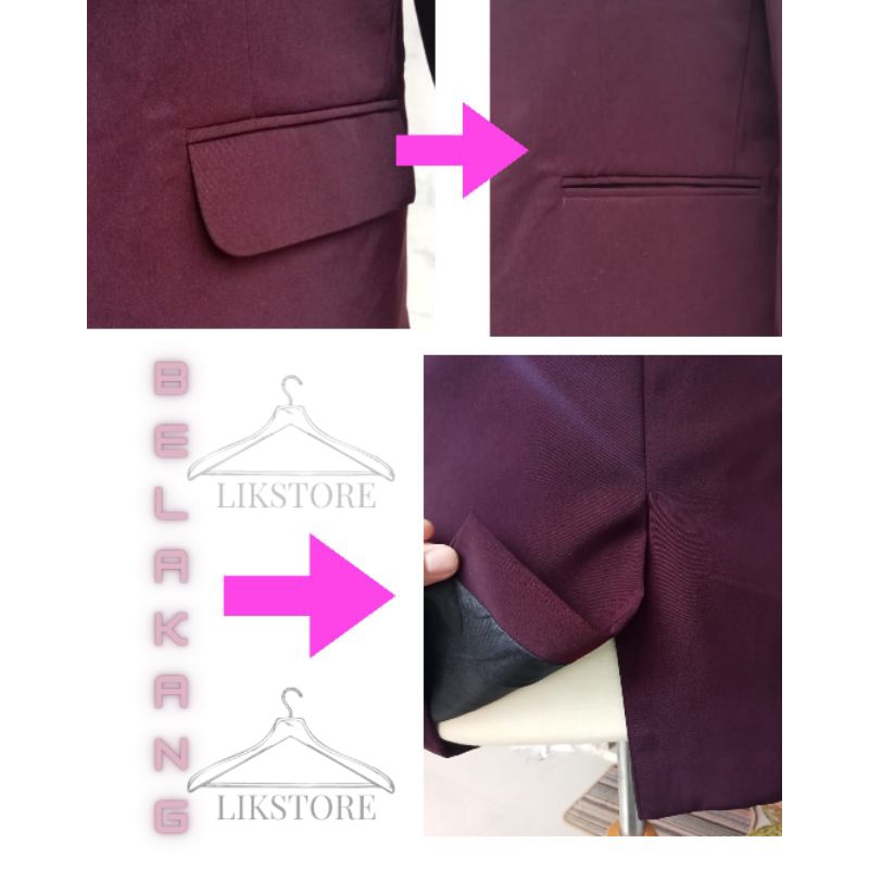 RB Jas PPNI Persatuan Perawat Nasional Indonesia,Blazer PPNI,Jas PPNI pria,Jas PPNI wanita,Jas PPNI