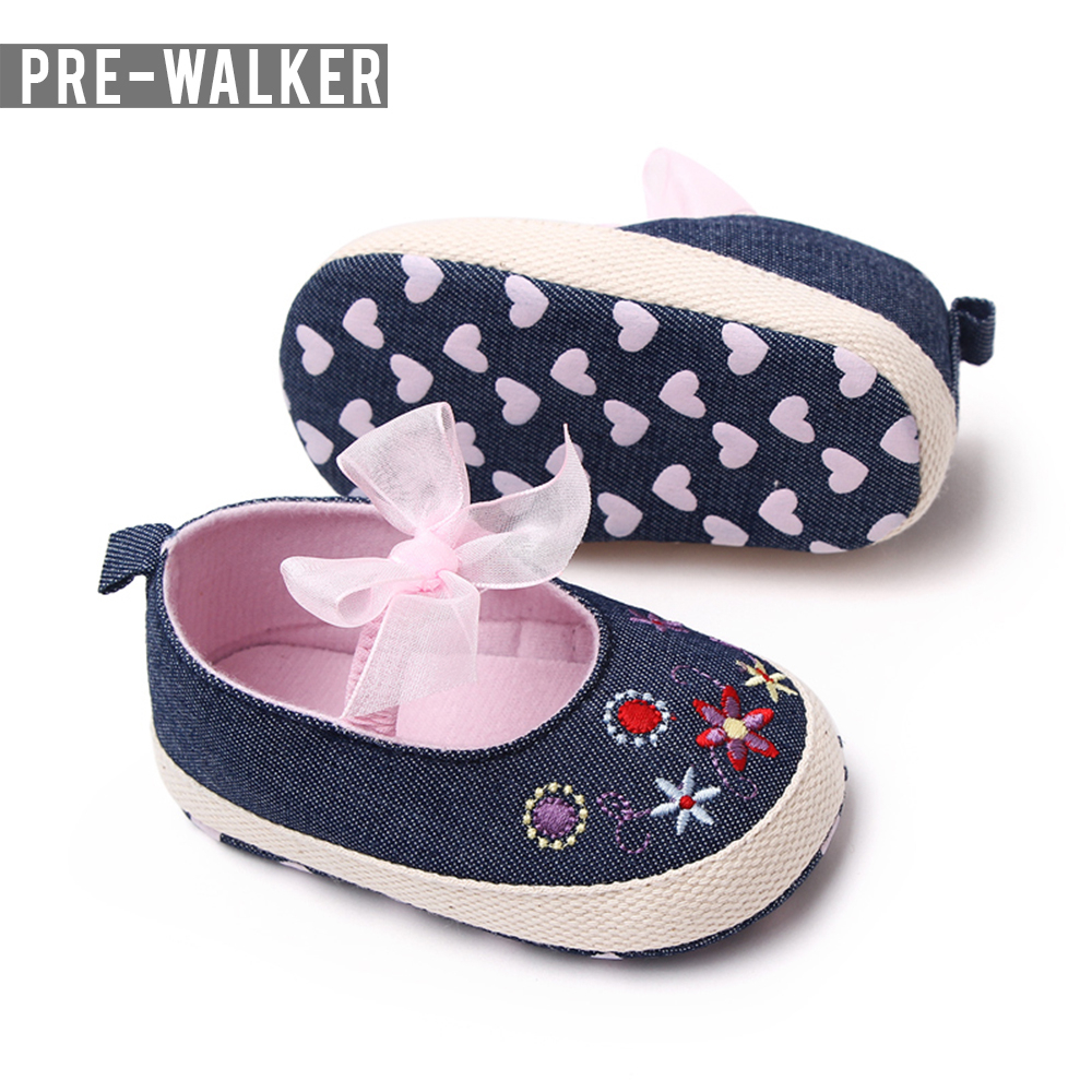 Sepatu Bayi Perempuan Cantik - Sepatu Prewalker Baby Import S1316