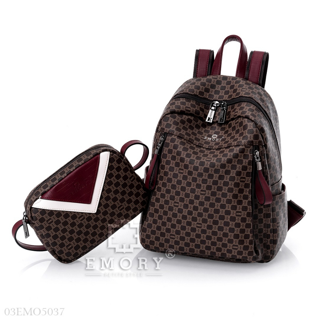 TAS RANSEL WANITA EMORYSTYLE   Arjunny     03EMO 5037 2in1 MB