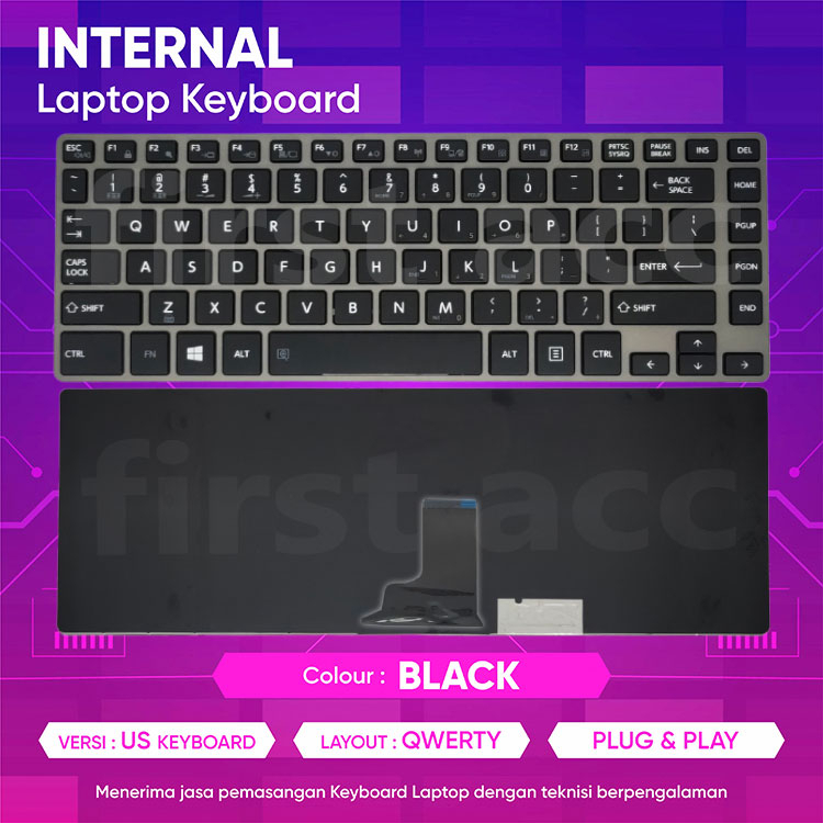 keyboard Toshiba Portege R30-A R30-A-14K R30-AK01B New