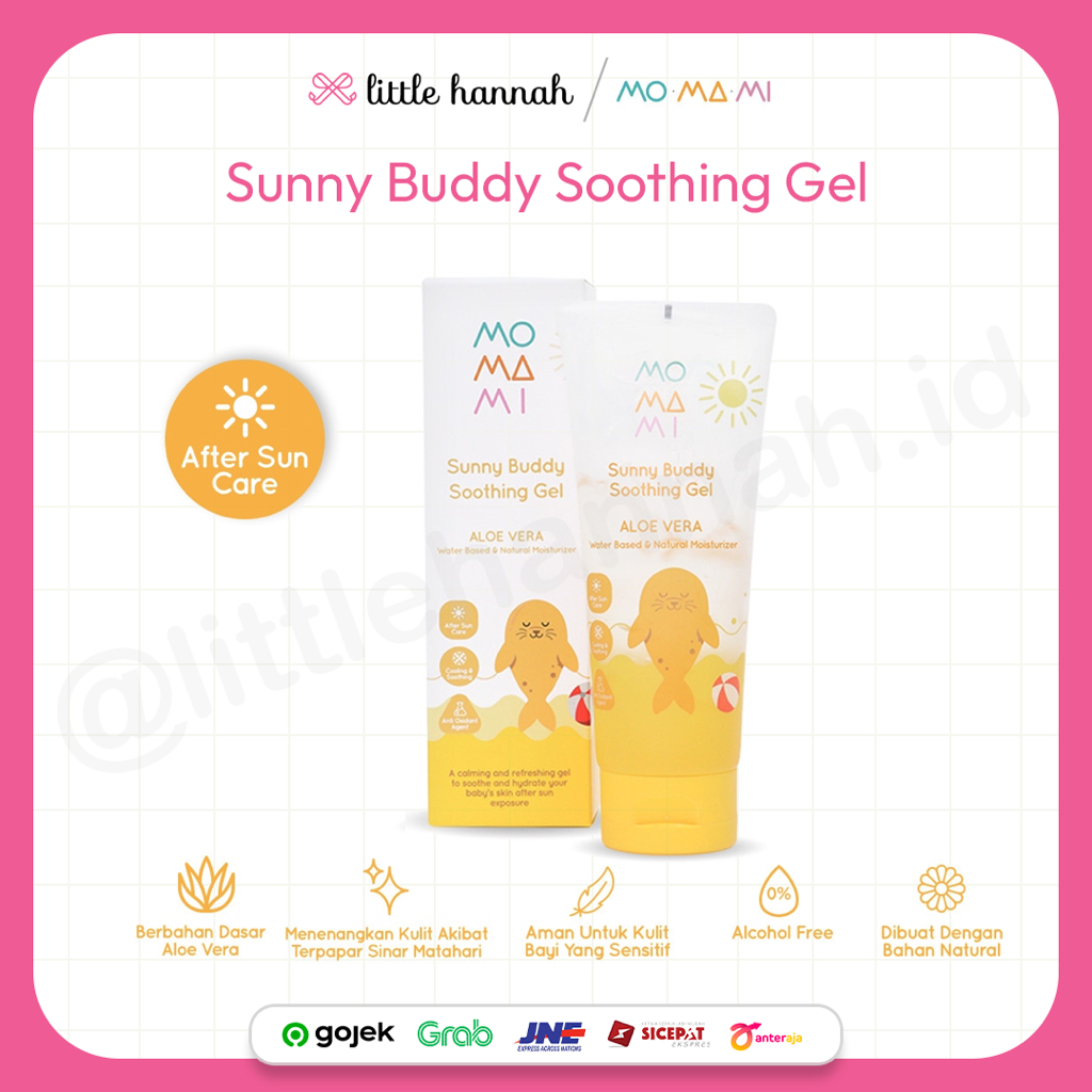 MOMAMI Sunny Buddy Soothing Gel / After Sun Gel Anak