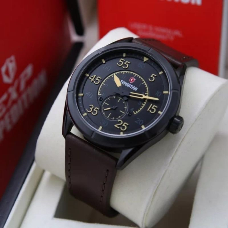 JAM PRIA EXPEDITION EXP 6832 GARANSI RESMI 1 TAHUN ORIGINAL