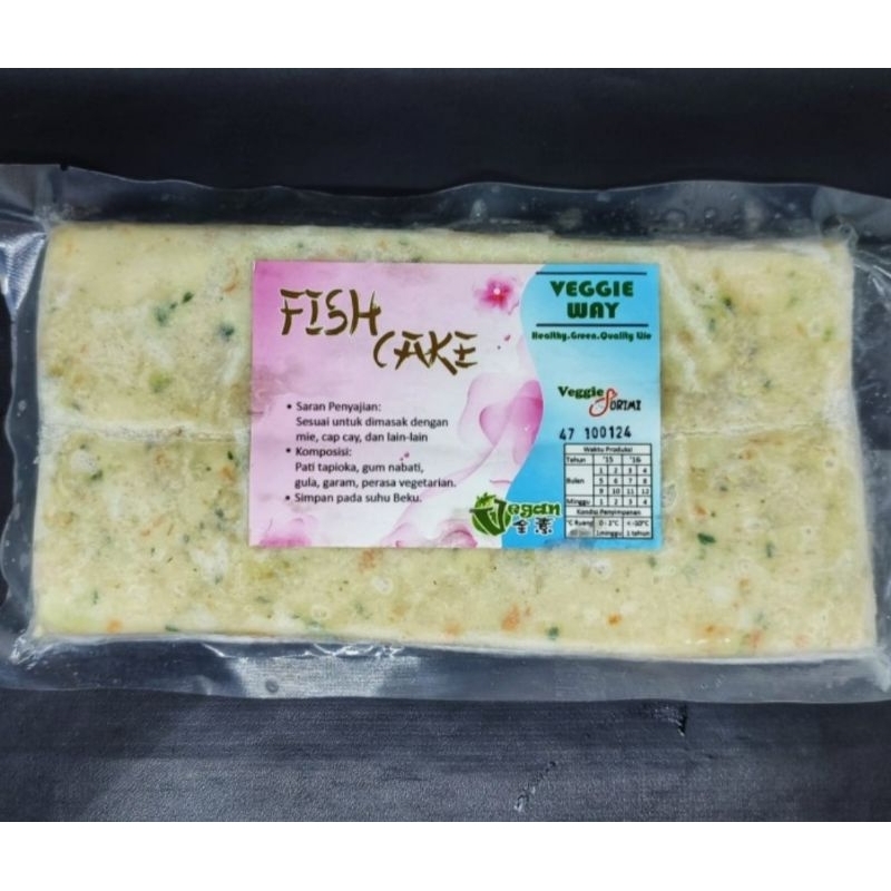 

fish cake vege/vegetarian/vegan