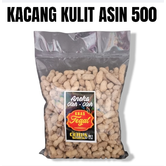 

Kacang Kulit Asin 500g