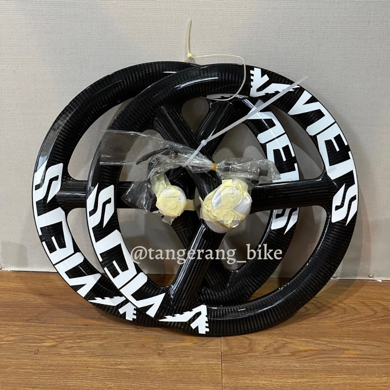 Wheelset Carbon Viets 22 Inch 451 Discbrake 3 Spoke