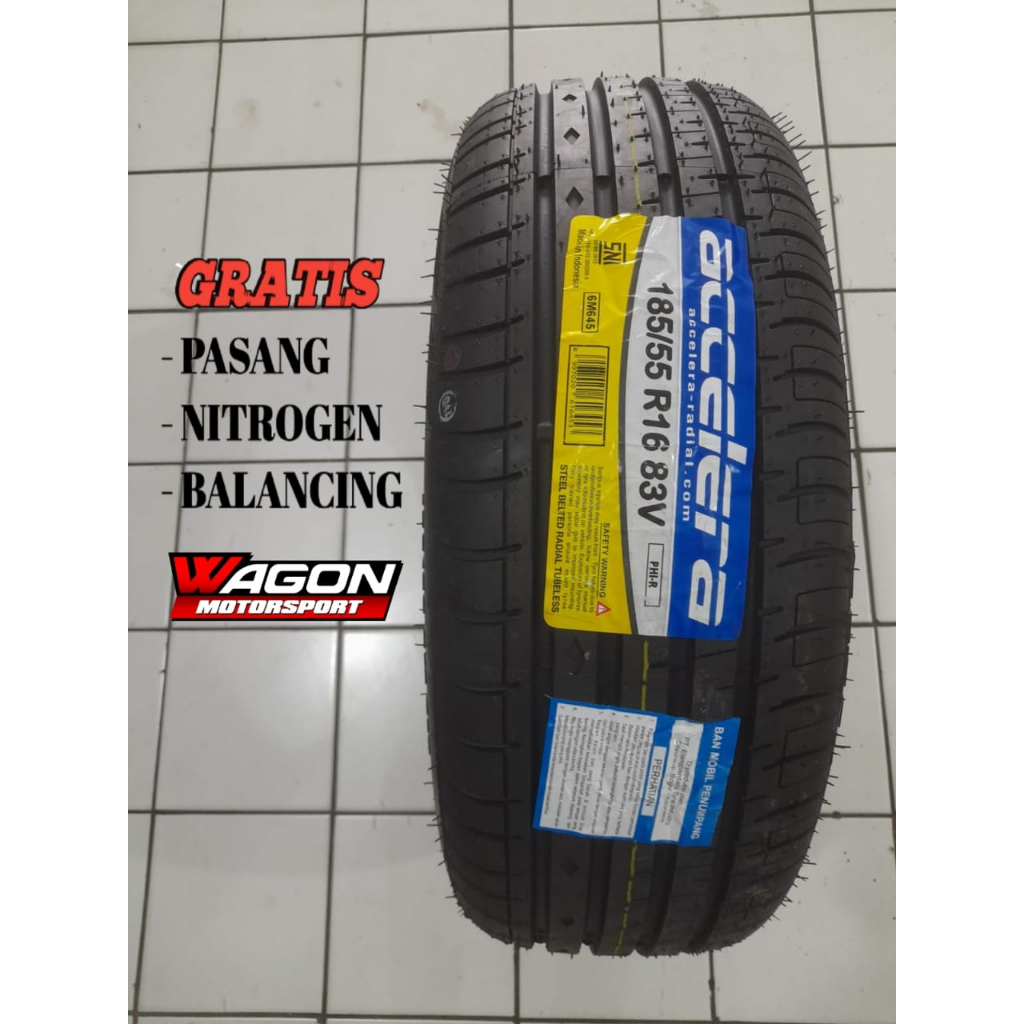 Ban Standar Jazz RS Ring 16 UK 185/55 R16 accelera phi-r