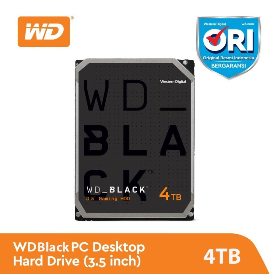 Harddisk PC WD Caviar Black 4TB SATA 3,5inch 7200rpm WD4005FZBX