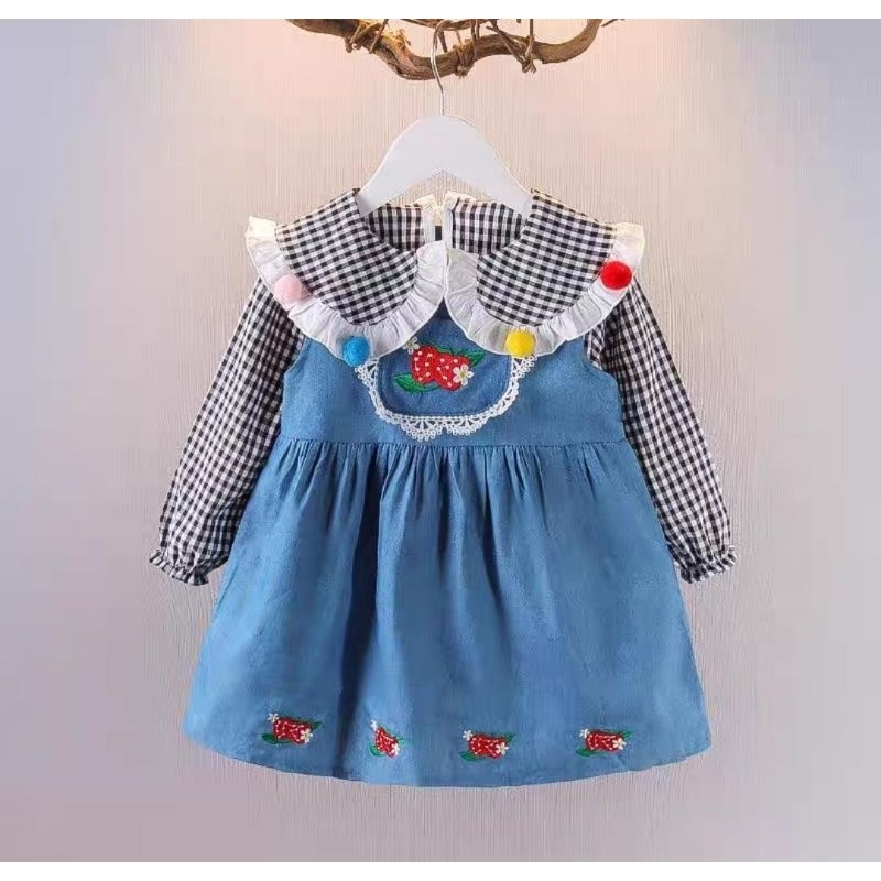 Dress pompom like candy sugar berry