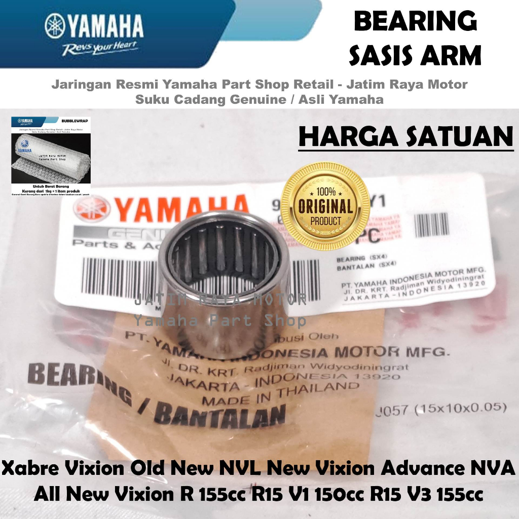Bering Bearing Arm Sasis New Vixion Old NVL Advance NVA R R15 Xabre Asli Original Yamaha Surabaya